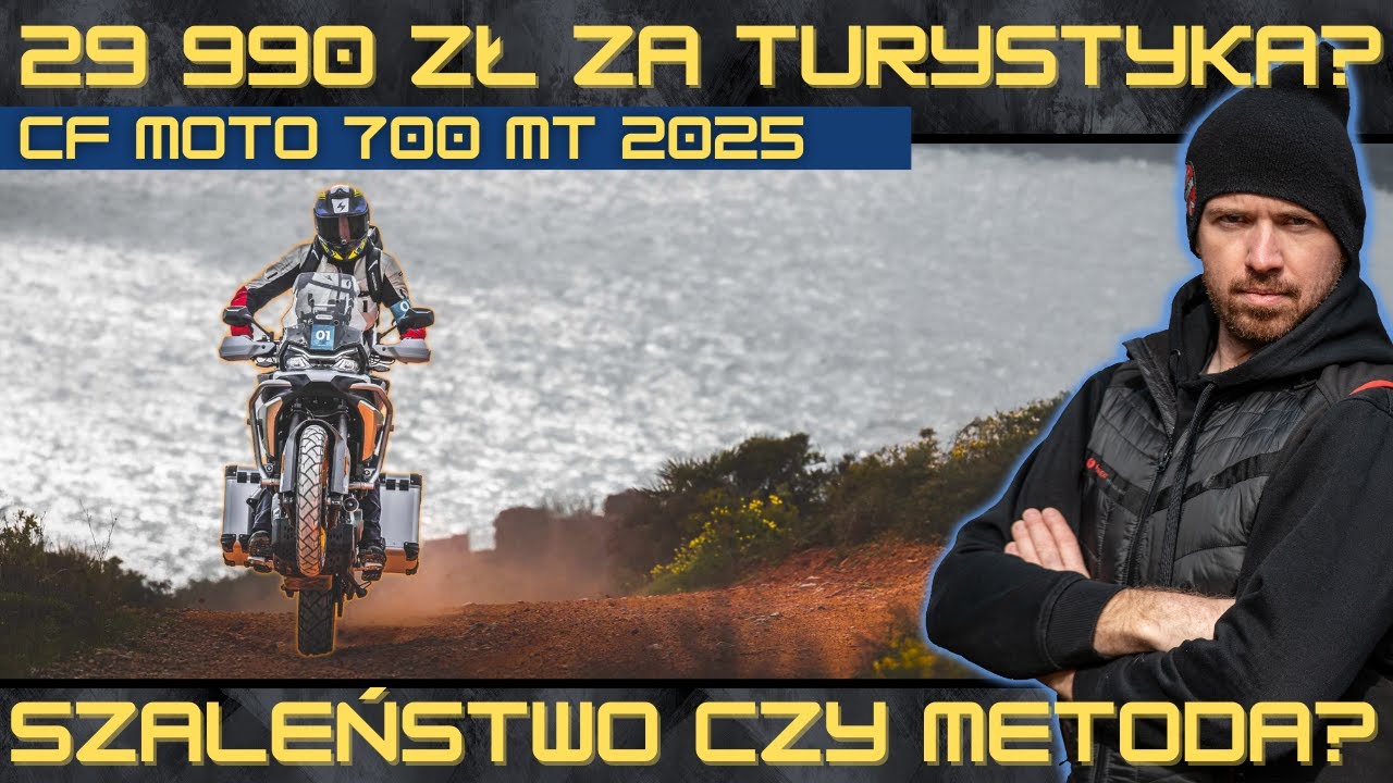 Różnic między Chińskim moto a japońskim jest coraz mniej. CF Moto 700 MT 2025