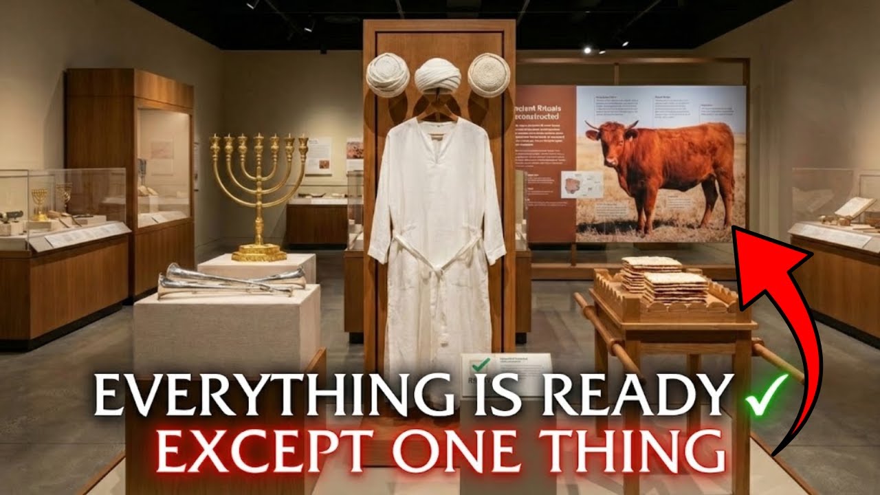 IT JUST HAPPENED IN JERUSALEM 🐂 The Red Heifer Sacrifice & The Third Temple Sign