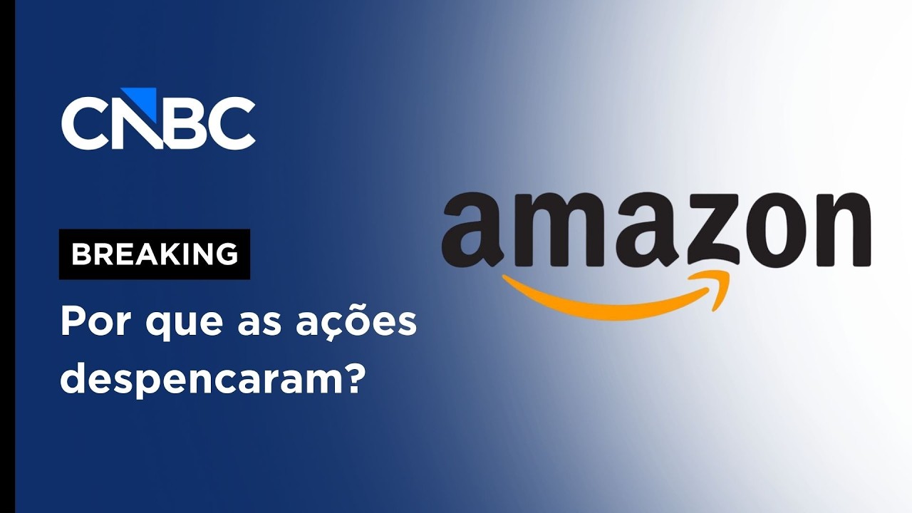 Ações da Amazon caem 10% após resultados trimestrais abaixo do esperado | CNBC BREAKING