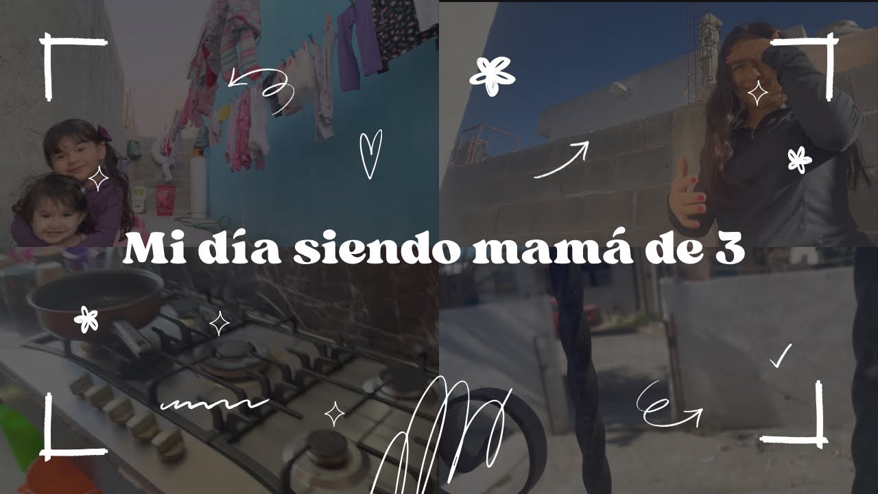 Mi día productivo en casa || MAMÁ DE 3|| ✨✨❤️
