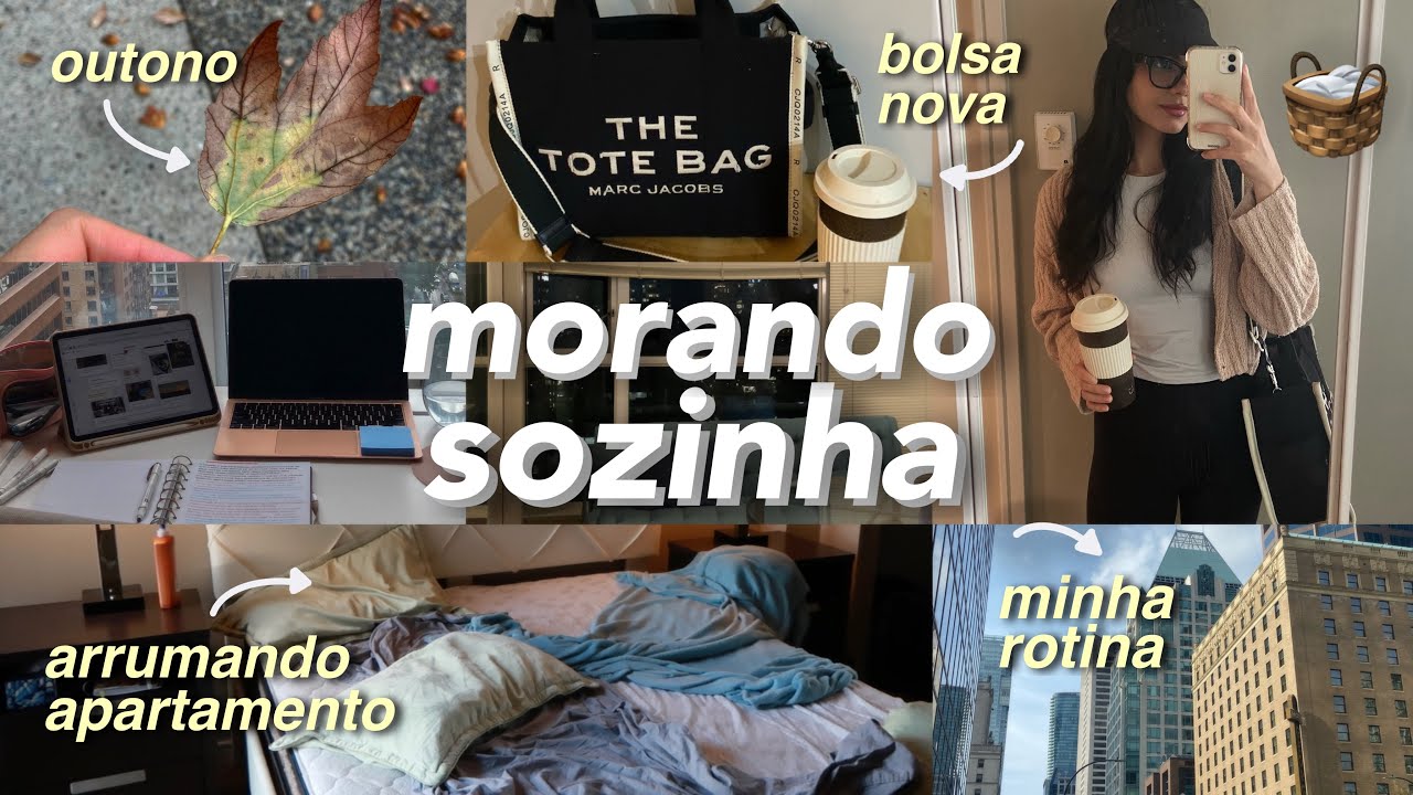 minha rotina morando SOZINHA fora do brasil aos 19 anos 🏠