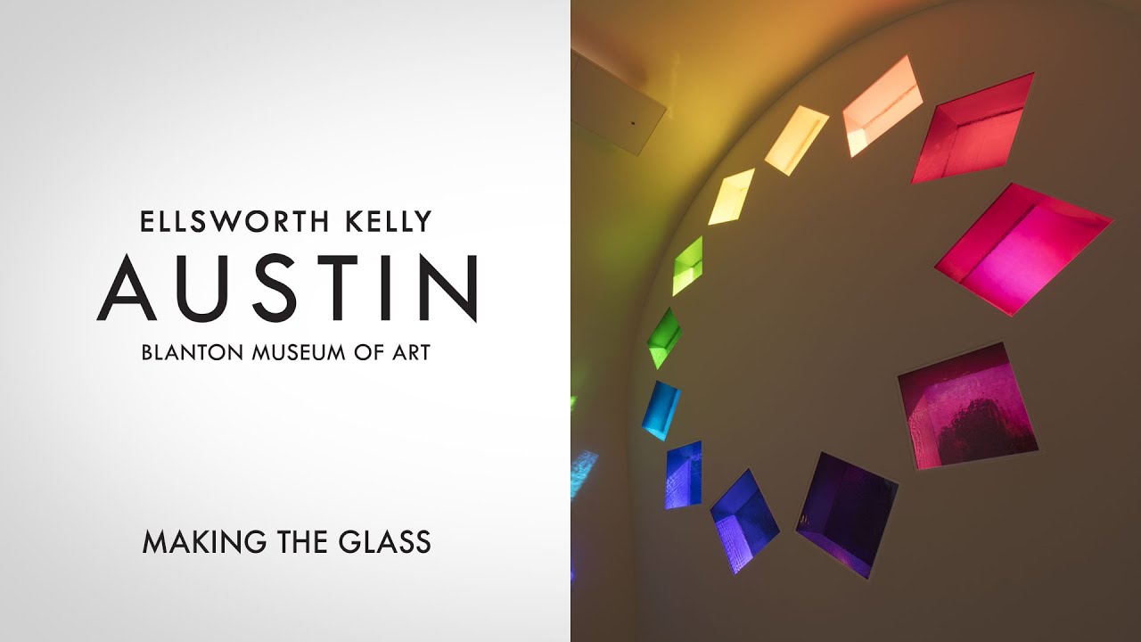Kelly at the Blanton: Making the Glass