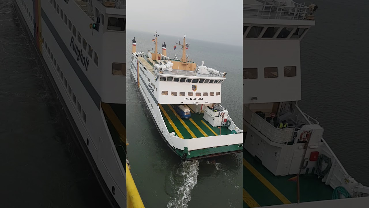Ms Rungholt legt in Dagebüll ab