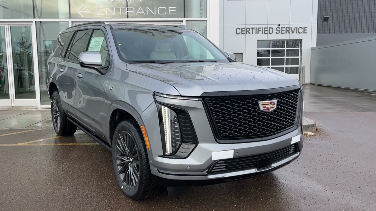 2025 Cadillac Escalade 4WD Sport Platinum Review - Wolfe Cadillac Edmonton | Stock Number: YS116433