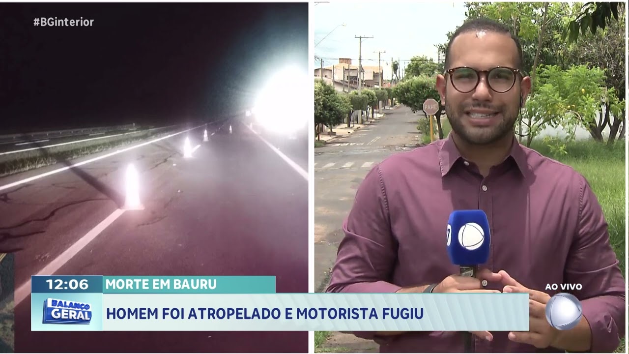 Morte em Bauru: Homem foi atropelado e motorista fugiu