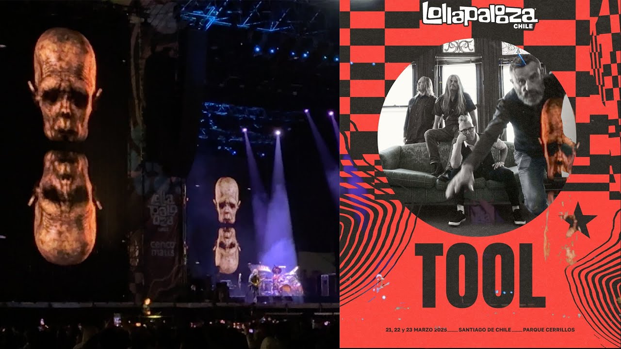 ¡Histórico! TOOL debutó en CHILE 🇨🇱 | Lollapalooza 2025 🔥 23-03-2025