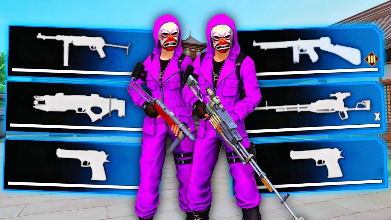 RETO: SOLO PODEMOS USAR LAS NUEVAS ARMAS AZULES 😰 FREE FIRE