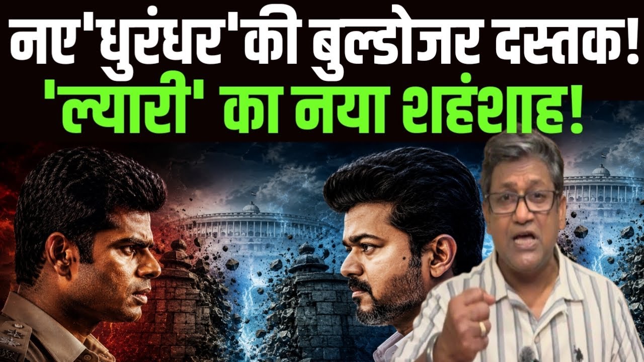 नए 'धुरंधर' की बुल्डोजर दस्तक! तमिलनाडु की 'ल्यारी' का नया शहंशाह अन्नामलाई! | Annamalai Quits BJP