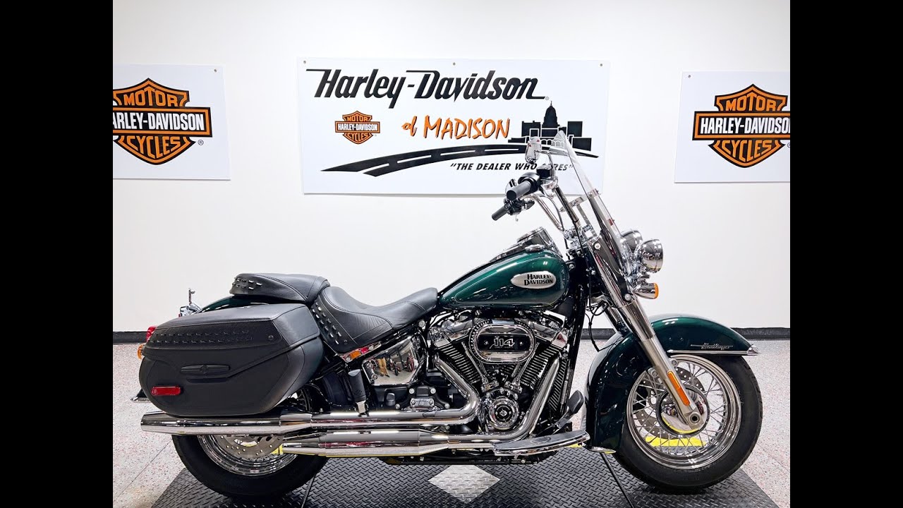 2024 Harley Davidson Heritage Classic 114 FLHCS Alpine Green