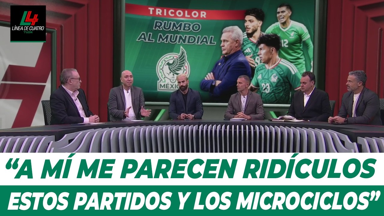 🇲🇽⚽️¿QUIÉN FALTA Y QUIÉN SOBRA EN LA LISTA DE JAVIER AGUIRRE? Linea de 4 analiza I TUDN