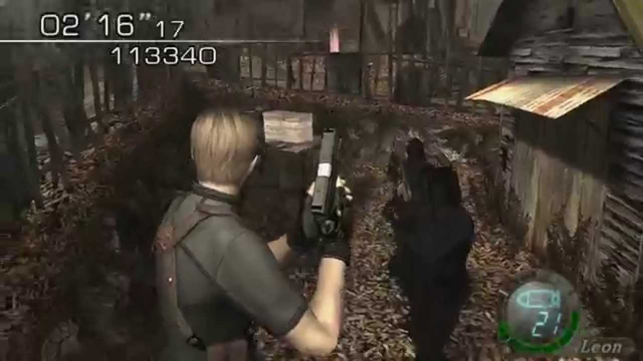 Resident Evil 4 Mercenaries - Леон и 4 партнёра (Луис) HQ