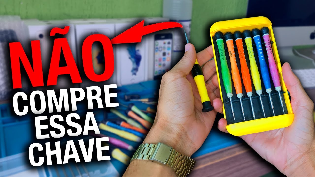 QUAL MELHOR KIT DE CHAVE PRA CONSERTO DE CELULAR | OZIEL VIDAL