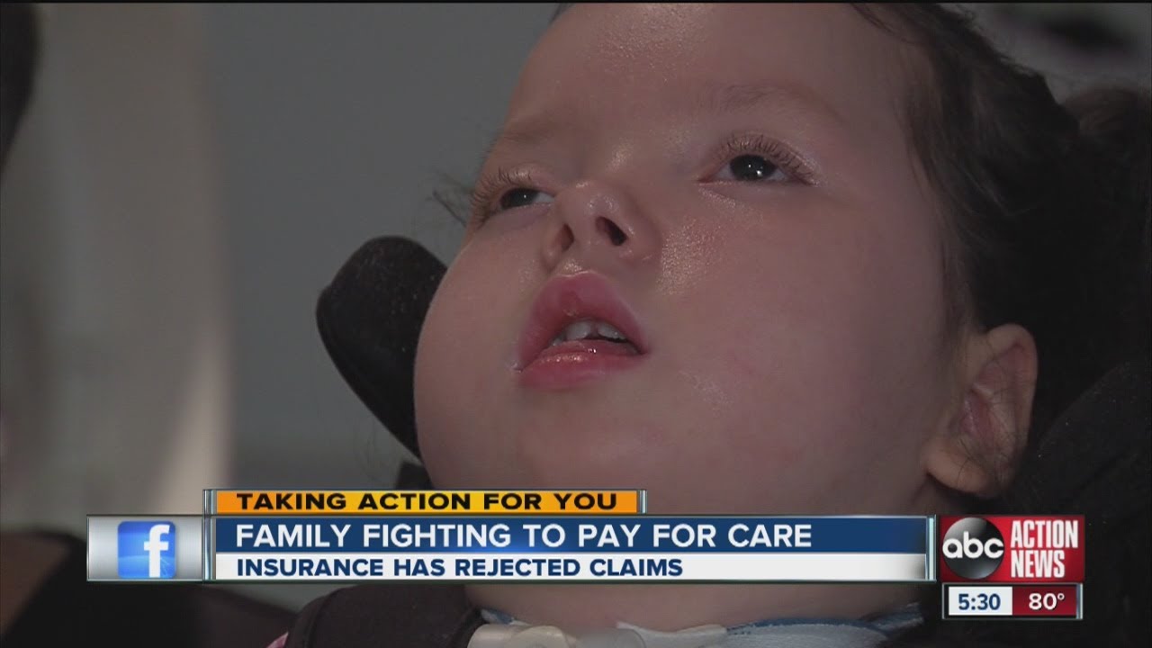 Insurance denying coverage to 9-year-old in vegetative state