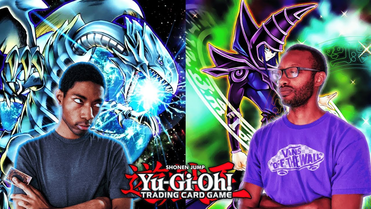 Blue-Eyes White Dragon VS Dark Magician! Yu-Gi-Oh Theme Duel!