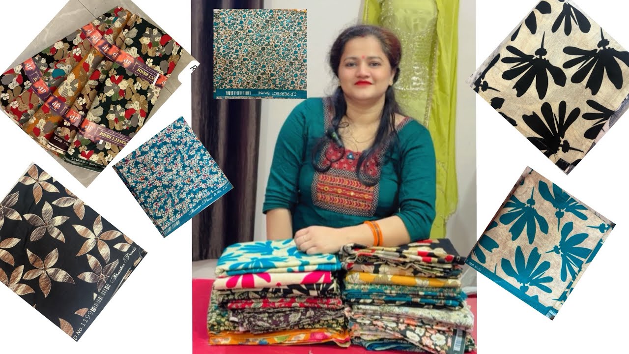 Shankar print,A.K tex,B.L.M print,and J.P. Perfect me cotton all over suit(budha khera)Safidon
