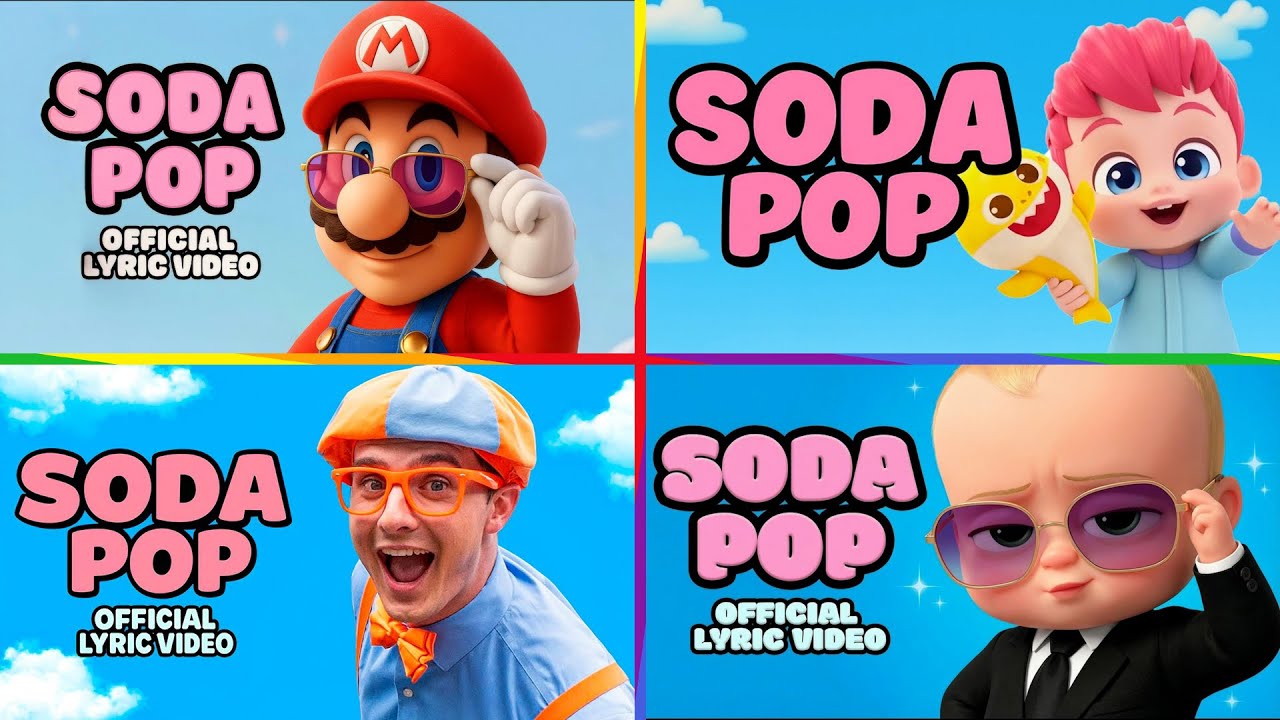 SODA POP MEGA BATTLE 4 movies (tiles hop cower song )  🎵 Who Is Best ? #28