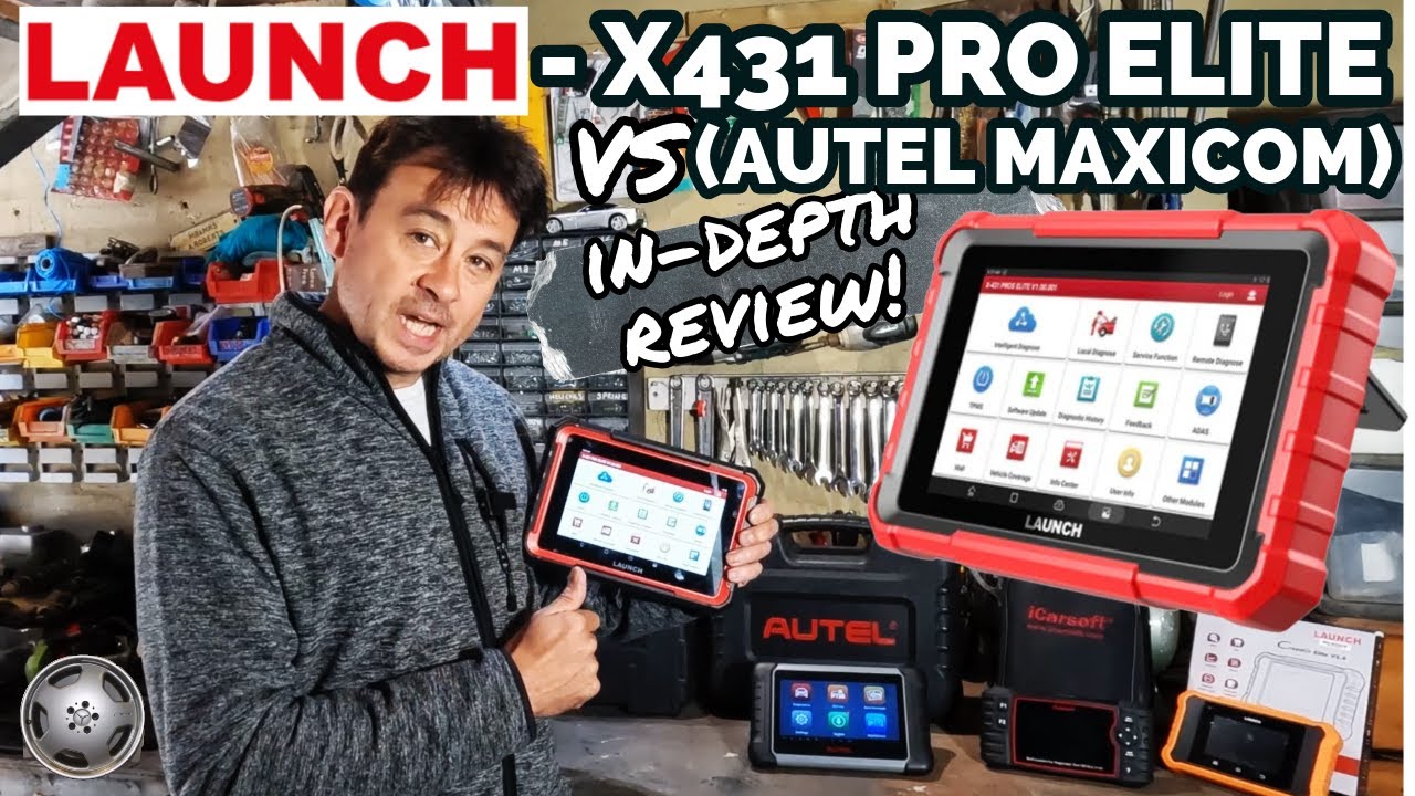 Launch X431 Pro Elite против Autel Maxicom MK808 &mdash; полный подробный обзор живого тестирования.