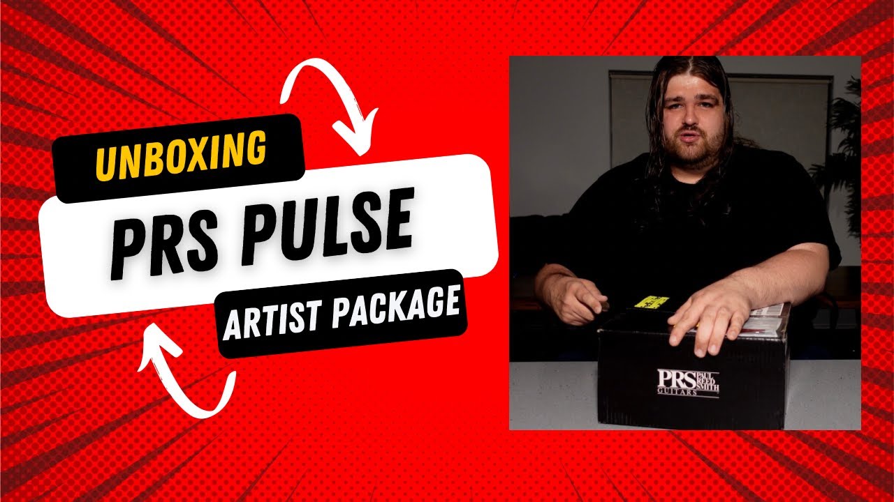 I Am Now A PRS Pulse Artist! - Welcome Package Unboxing