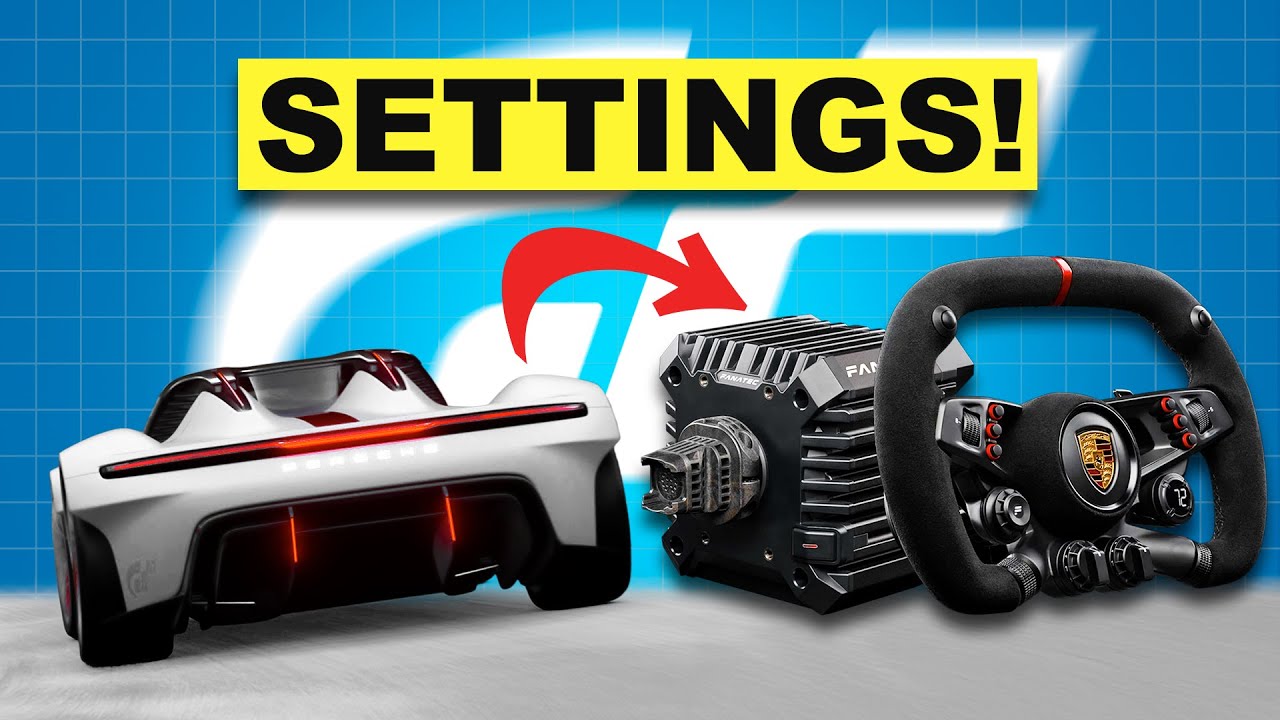 You're Not Slow, It's Your Fanatec Wheel (BEST SETTINGS for Gran Turismo 7!)