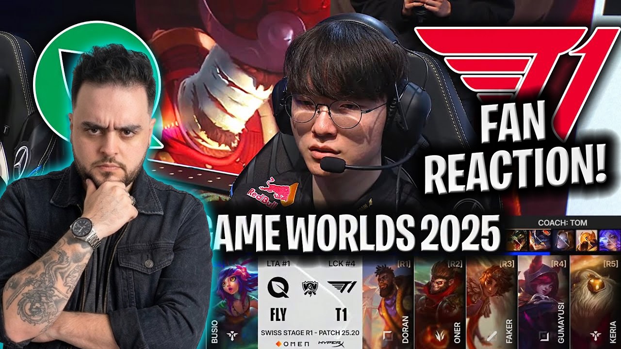 BWIPO MORDEKAISER! VS T1 | T1 vs FLY WORLDS 2025 SWISS STAGE DAY 1