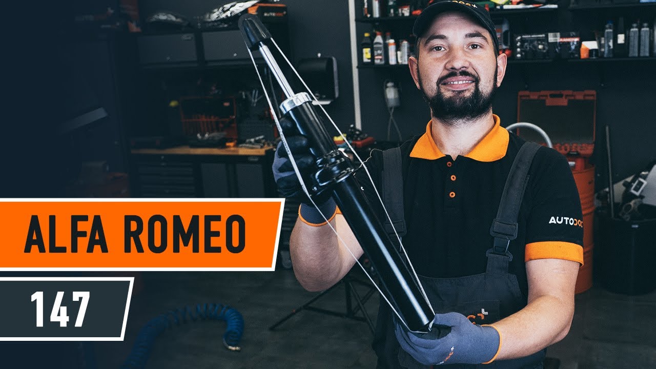 Comment remplacer une jambe de force avant sur ALFA ROMEO 147 (937) [TUTORIEL AUTODOC]