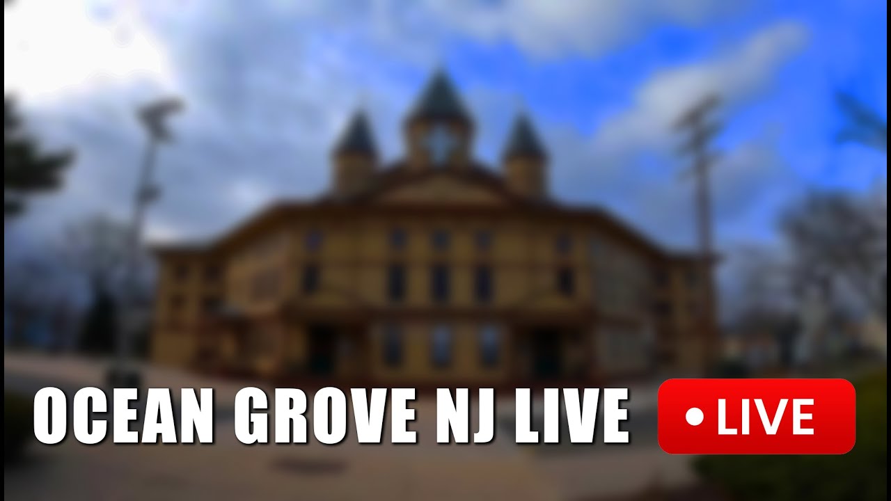 Ocean Grove NJ LIVE on First Day Of 2025 (January 1, 2025)