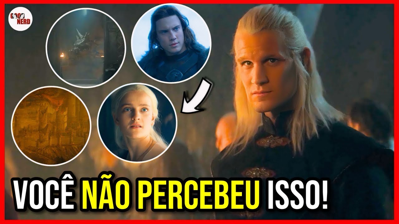 40 DETALHES QUE VOCÊ PERDEU EM HOUSE OF THE DRAGON 2X01! -  MERAXES, ALYSANNE NA MURALHA E BALERION!