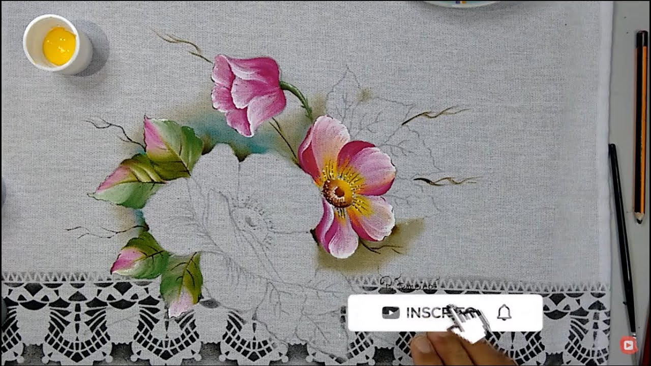 Roberto Ferreira - Novo Projeto - Vamos Aprender a Pintar  Folhas e Flores