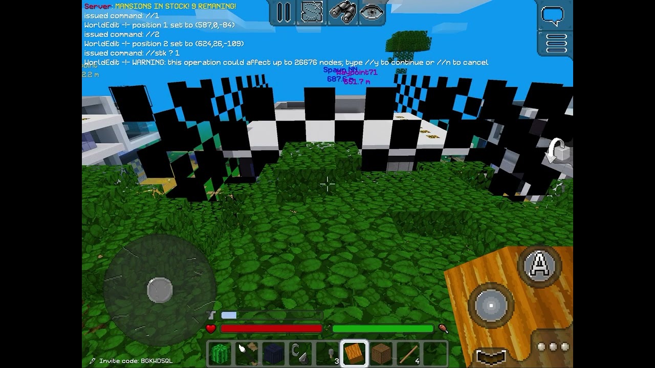 How To Copy A Building In MultiCraft with world edit (easy to do)