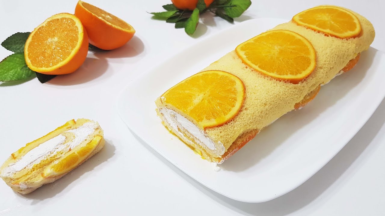 Bu Pasta Havasıyla Sizi Trend Yapacak & Portakallı Rulo Pasta Nefis Bir Tarif