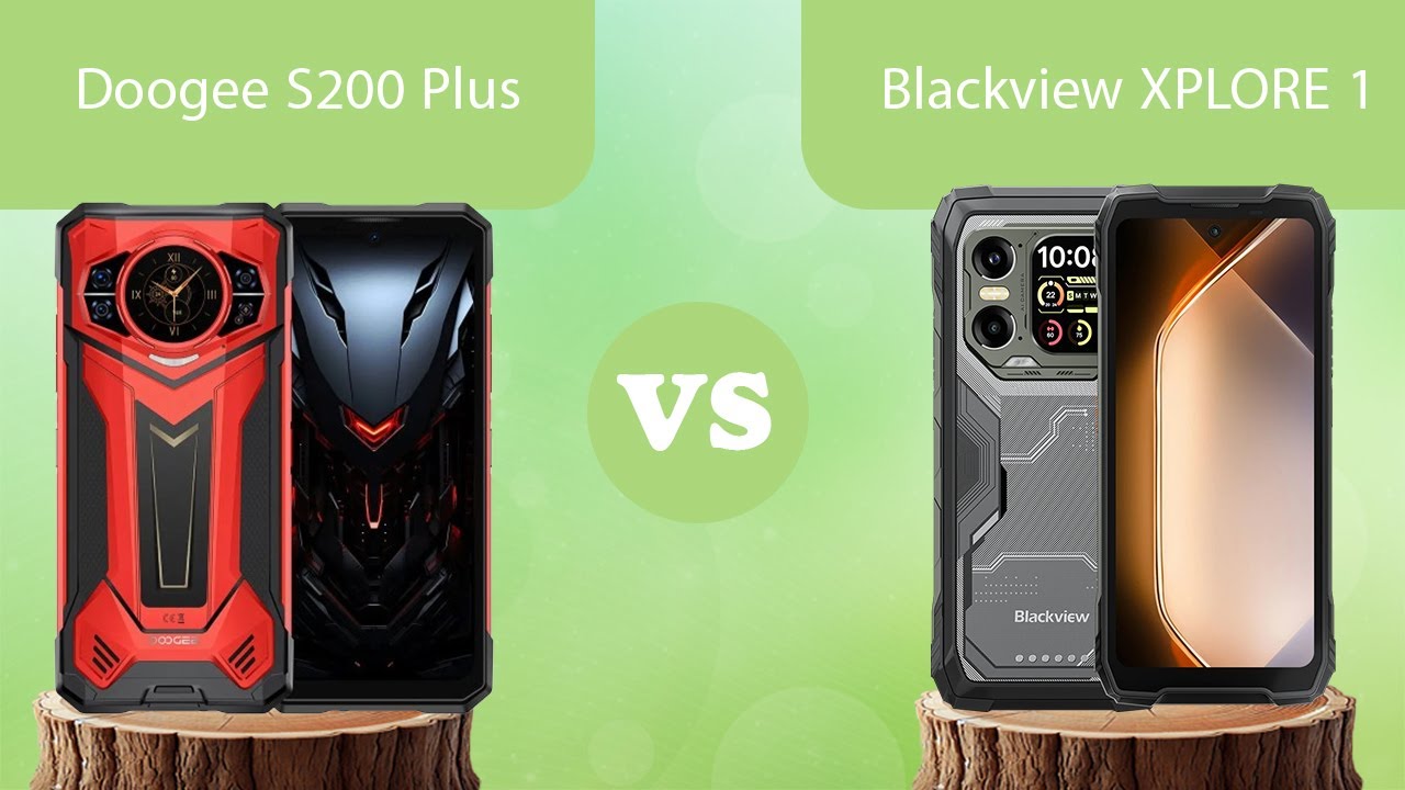 Doogee S200 Plus vs Blackview XPLORE 1