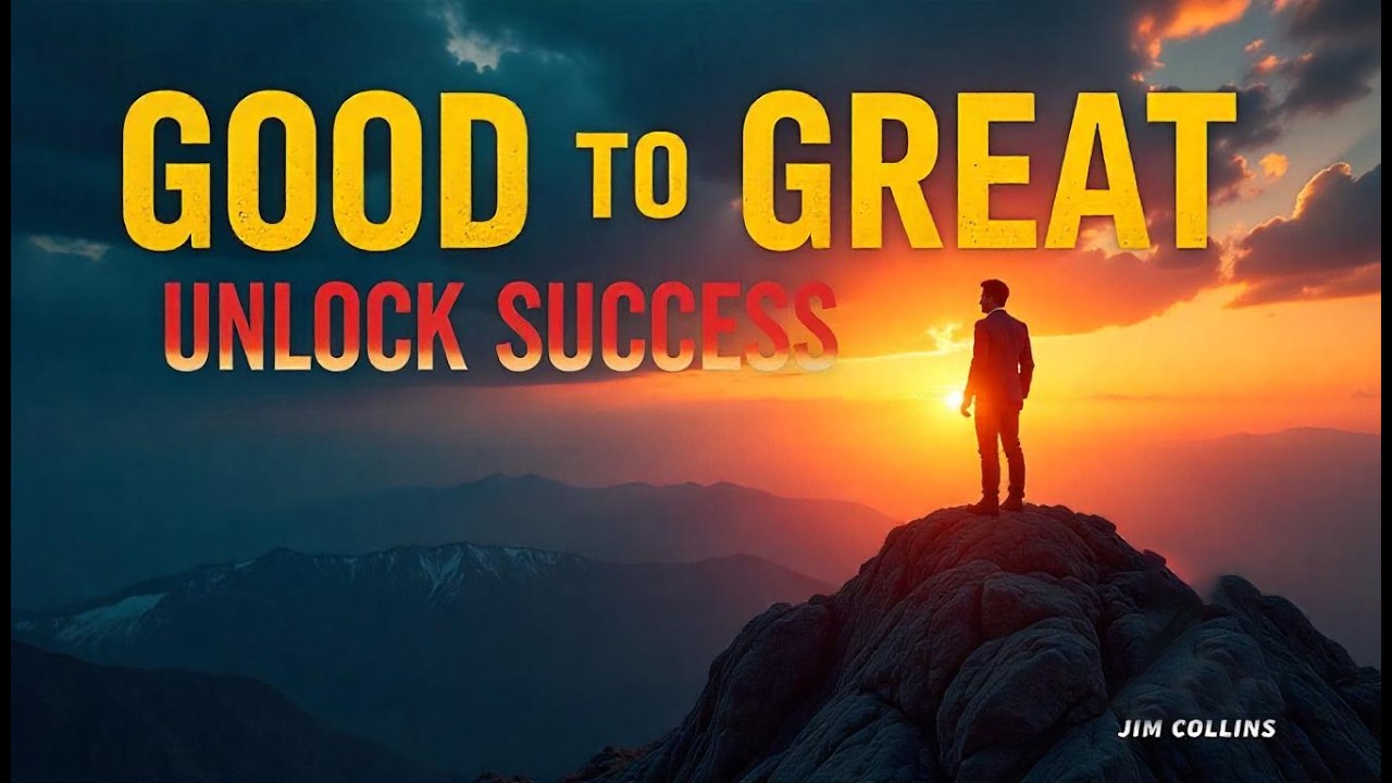 Unlocking Greatness: Good to Great Book Summary | Jim Collins