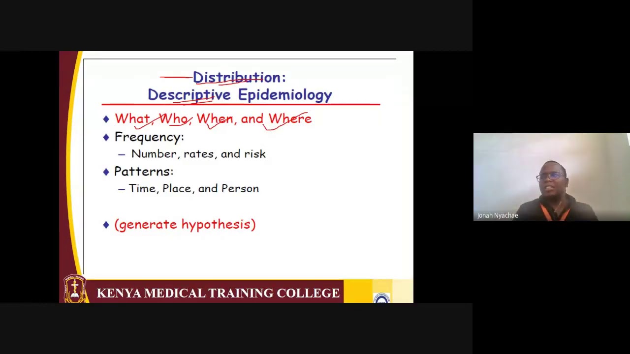 introduction to Epidemiology lesson 1