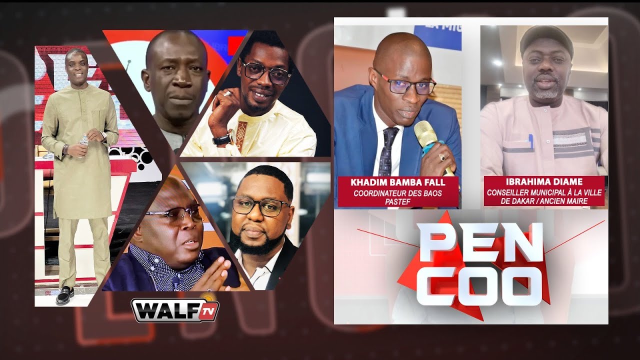 Khadim B Fall et I. Diame sont les Invités de Moustapha Diop et sa Team dans Pencoo de ce Vendredi