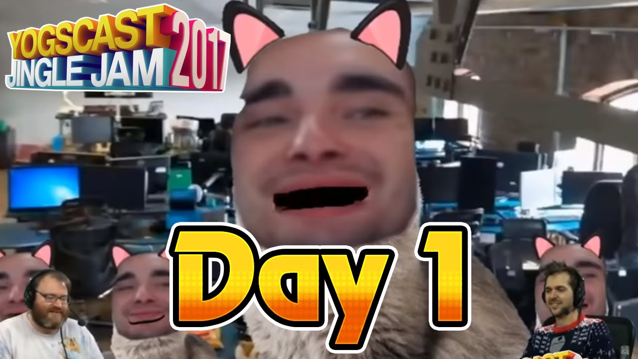 Day 1 - JINGLE CATS! (Jingle Jam 2017 Highlights!)