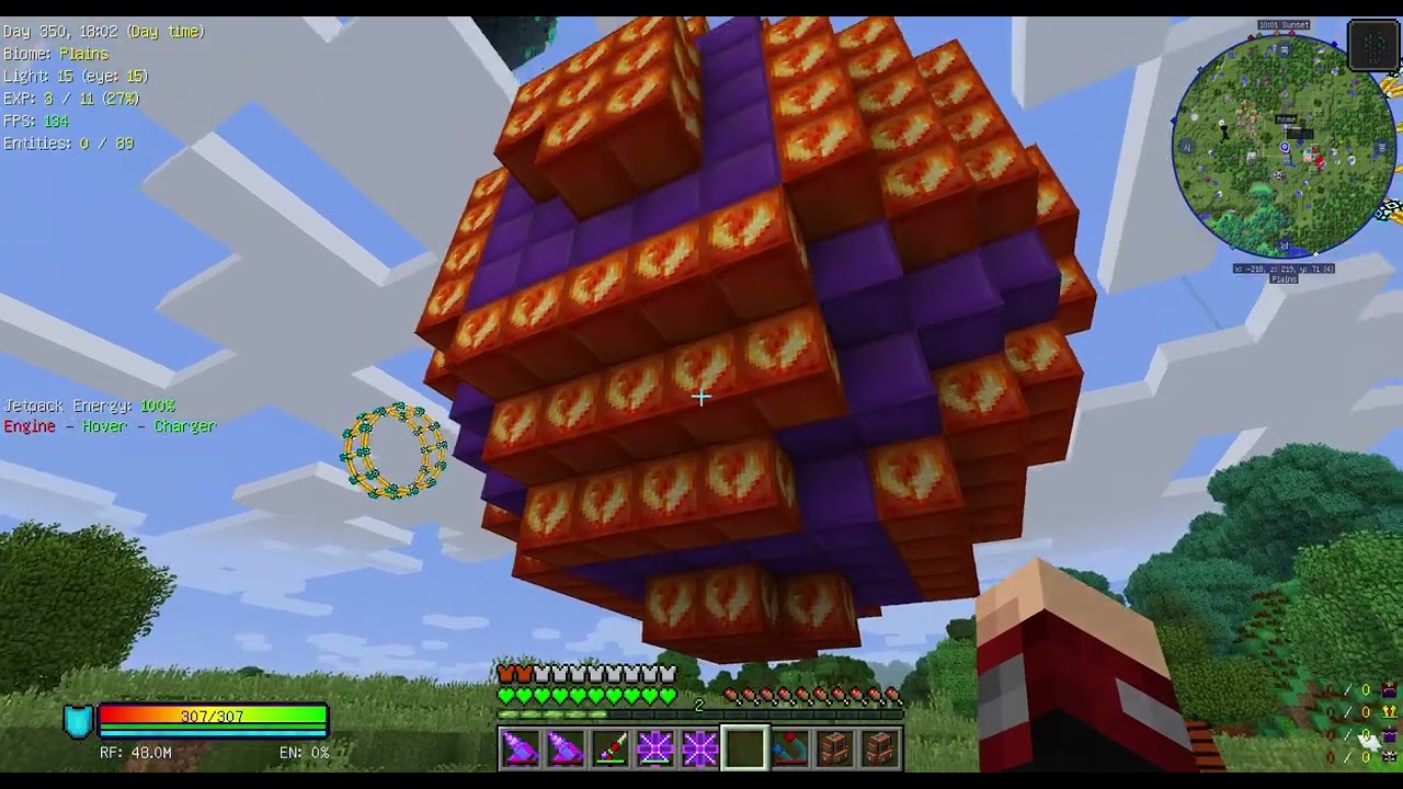 [1.12.2] Minecraft Draconic Evolution mod : Tier 8 Energy core Assembly