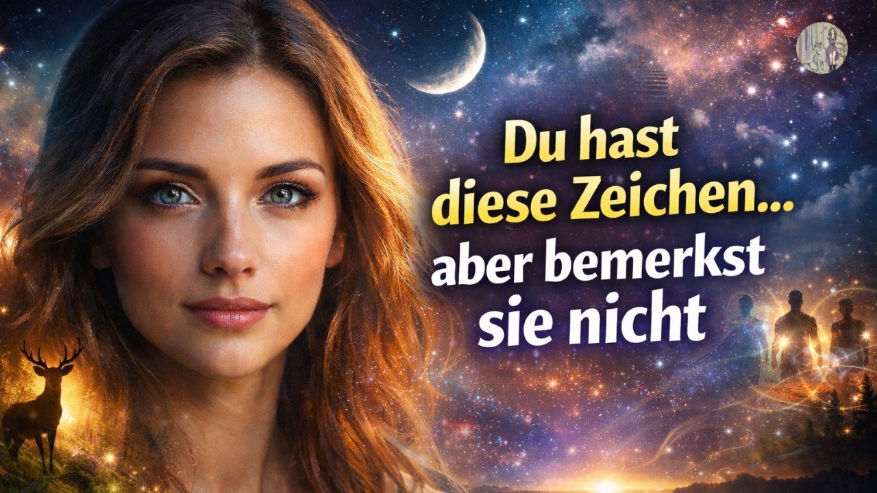 Die meisten Menschen ignorieren diese Zeichen… doch sie zeigen, dass du spirituell begabt bist...