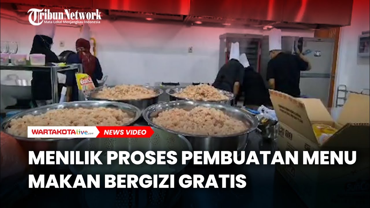 Menilik Proses Pembuatan Menu Makan Bergizi Gratis di SPPG Cilangkap Depok, Dijamin Higienis