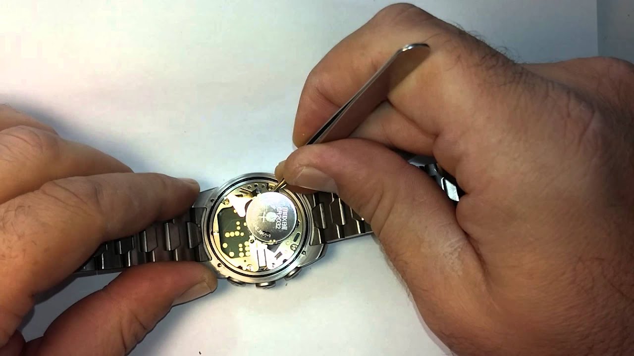 Tissot T Touch Expert Battery Replacement