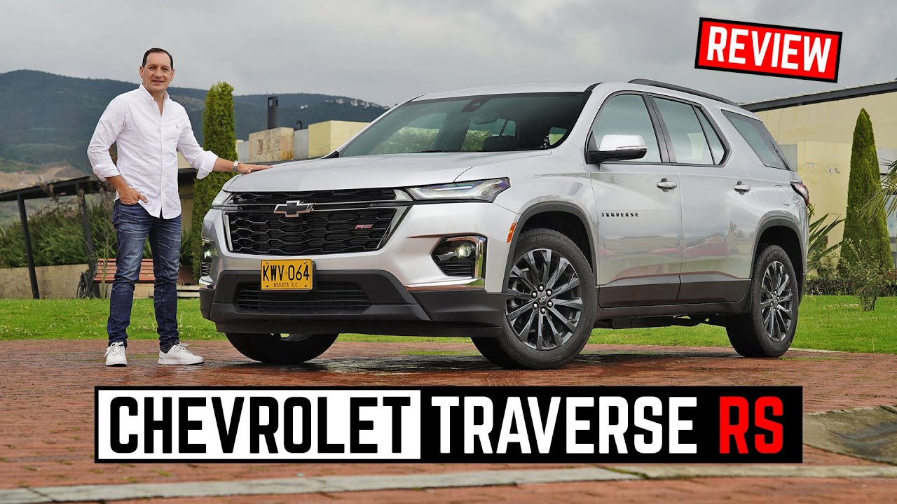 Chevrolet Traverse RS 🔥 Sillas capitán para este SUV familiar deportivo 🔥 Prueba - Reseña (4K)
