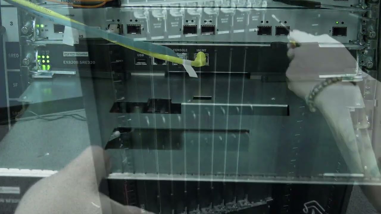Juniper EX Series Line Card Switch Fabric Replacement