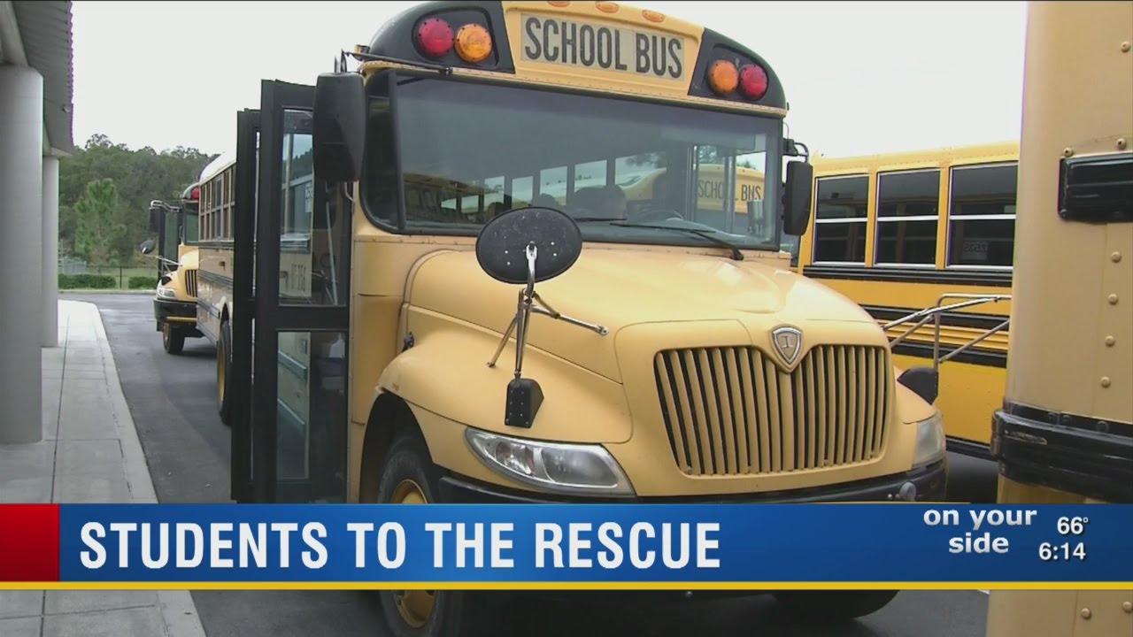 Pasco high school students helped sick driver
