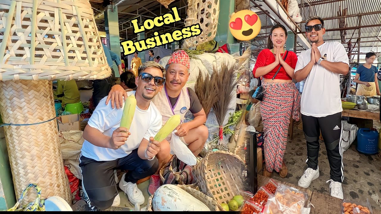 My Local Business In Kalimpong 😍| Farmers Market @basantvlogs