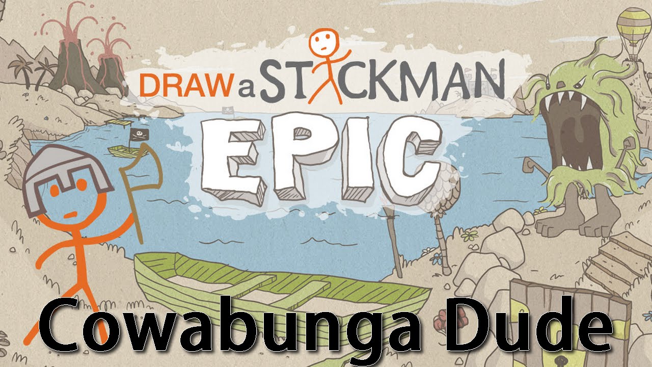 [Draw a Stickman] Achievement: Cowabunga Dude