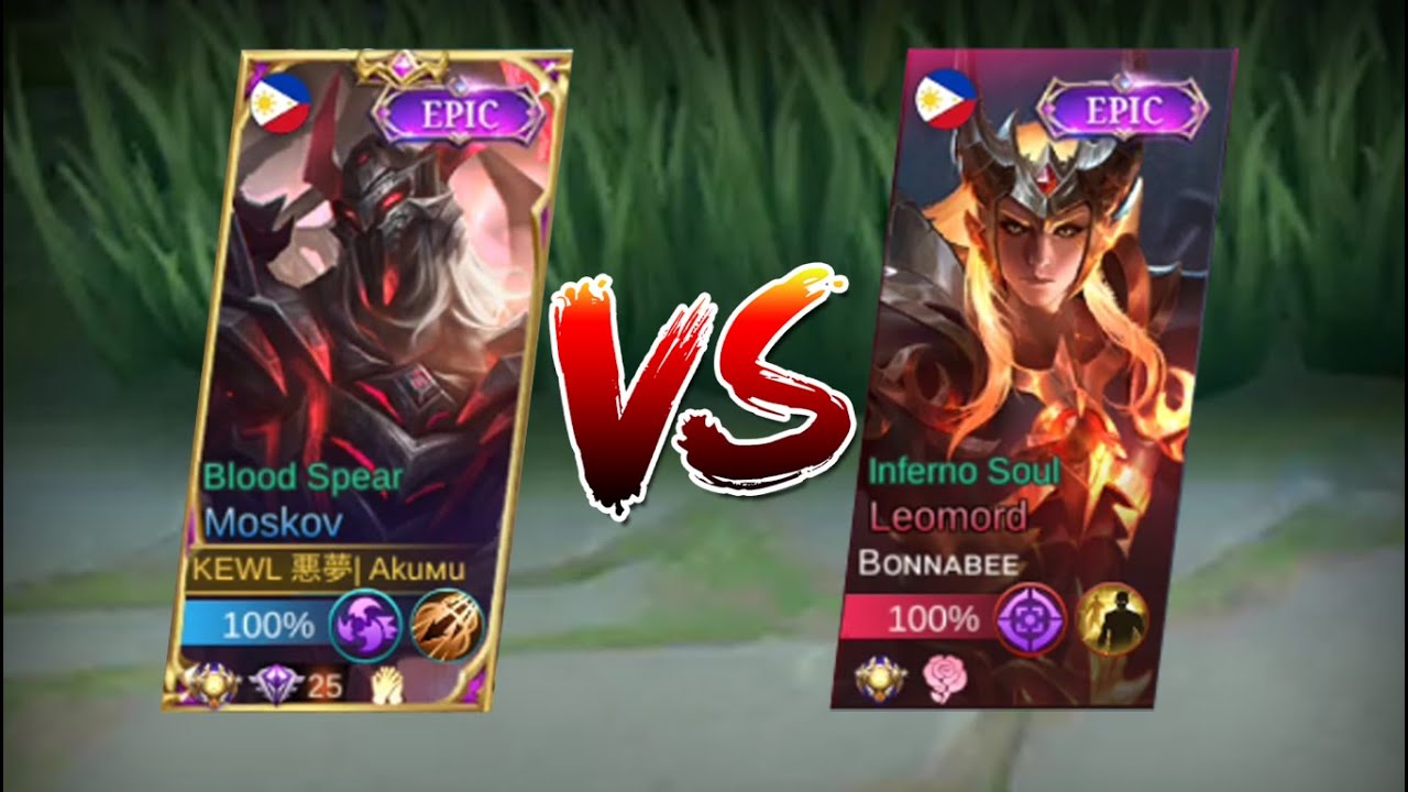 MOSKOV BLOOD SPEAR VS REVAMPED LEOMORD INFERNO SOUL! WHO IS THE KING OF HELL!