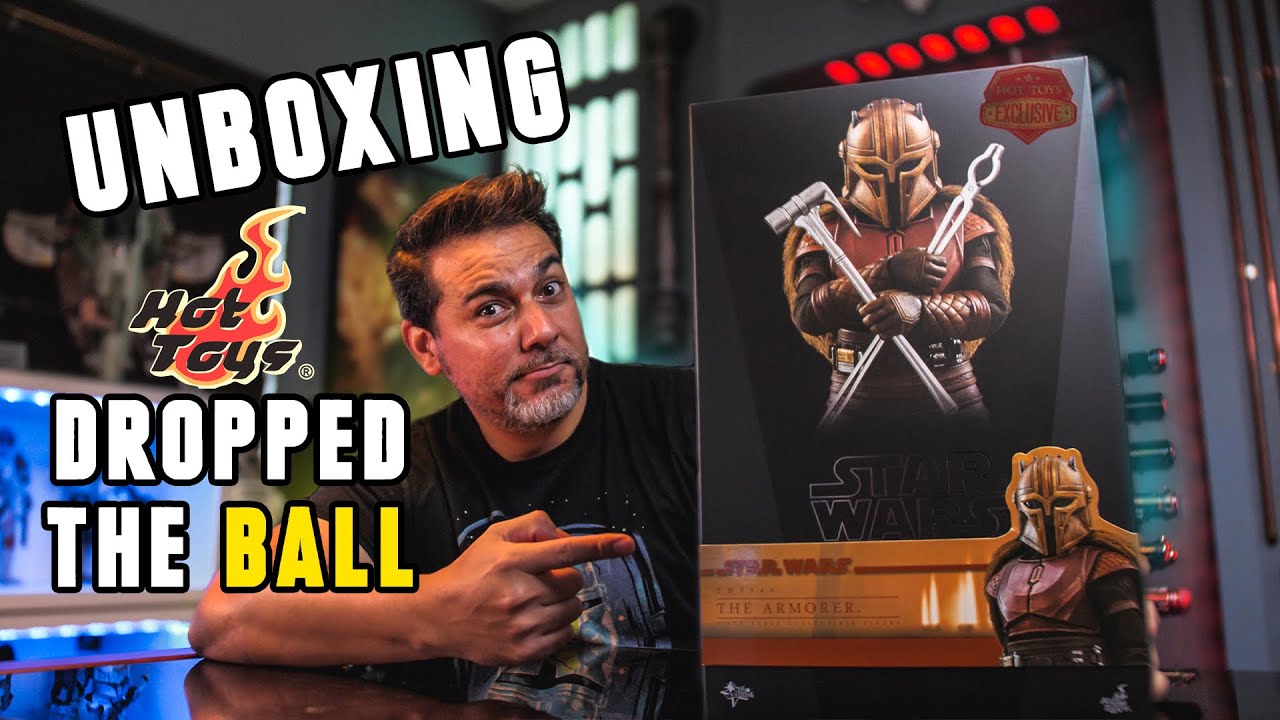 The Mandalorian Armorer Hot Toys Star Wars Figure Unboxing!