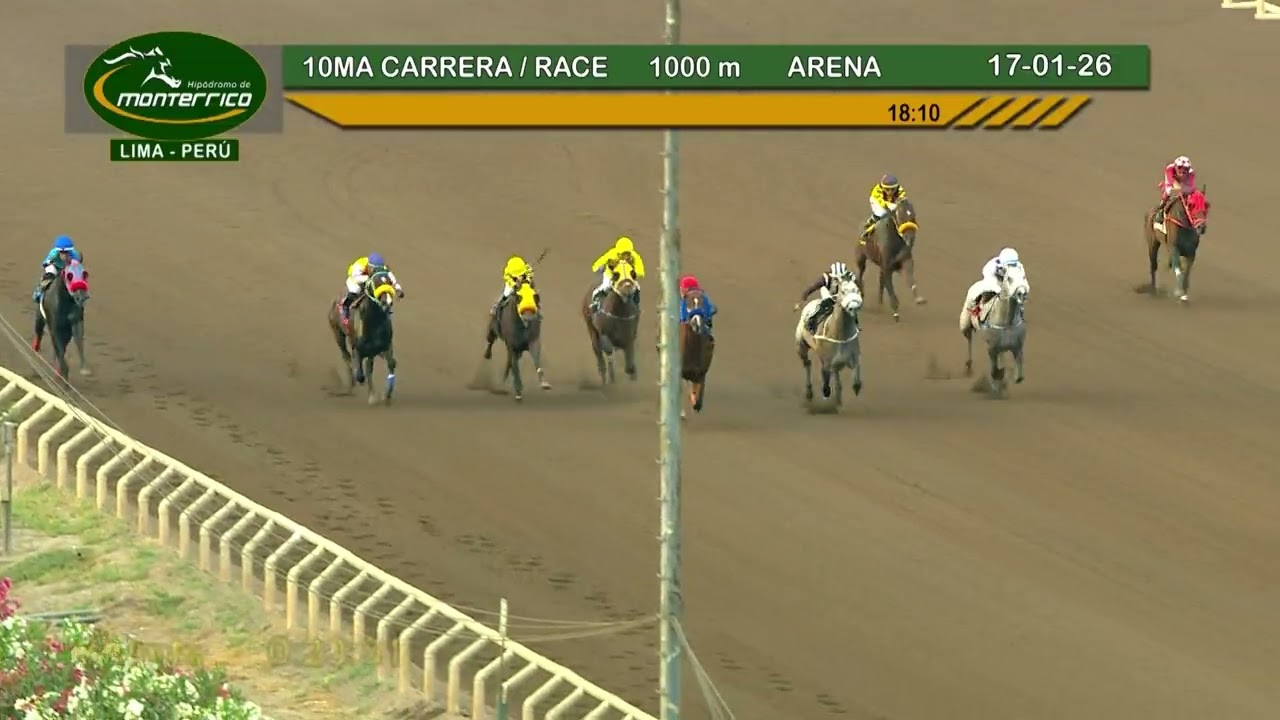 Hipódromo Monterrico  - 10ma Carrera 17 Enero 26