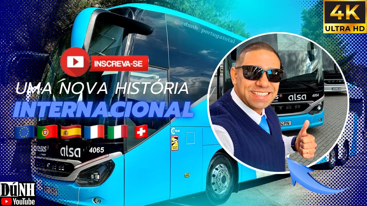 🇪🇺 Uma nova História 👨🏻‍✈️ Internacional 🚏 SEVILHA X LISBOA Iniciando... #dunh #alsa #redeexpressos