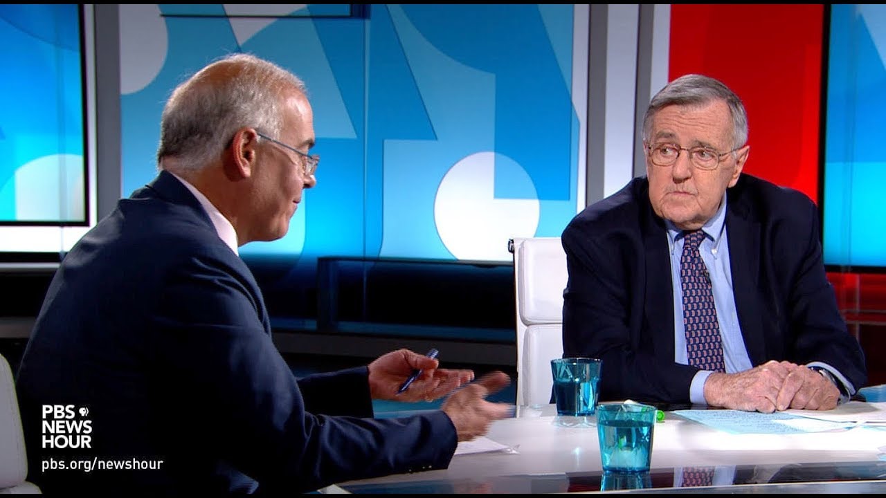 Shields and Brooks on Trump trade war risks, president’s political pardons