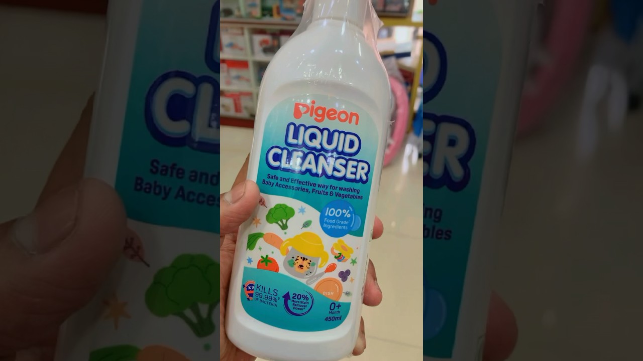 Pigeon Liquid Cleanser #shorts #viral #pigeon #liquid